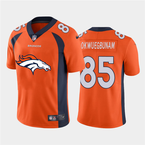 Nike Broncos 85 Albert Okwuegbunam Orange Team Big Logo Vapor Untouchable Limited Jersey Nike Broncos 85 Albert Okwuegbunam Orange Team Big Logo Vapor Untouchable Limited Jersey