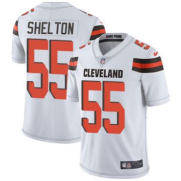 Nike Browns #55 Danny Shelton White Men's Stitched NFL Vapor Untouchable Limited Jersey Nike Browns #55 Danny Shelton White Men's Stitched NFL Vapor Untouchable Limited Jersey