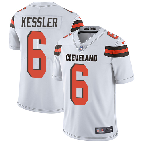 Nike Browns #6 Cody Kessler White Men's Stitched NFL Vapor Untouchable Limited Jersey Nike Browns #6 Cody Kessler White Men's Stitched NFL Vapor Untouchable Limited Jersey