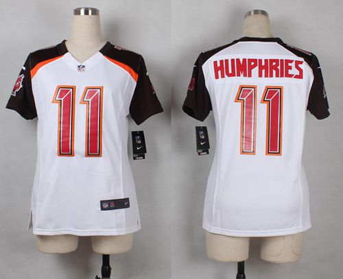 Nike Buccaneers #11 Adam Humphries White Women's Stitched NFL New Elite Jersey