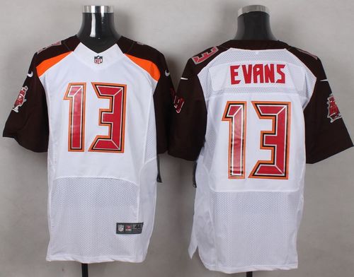 Nike Buccaneers #13 Mike Evans White Men's Stitched NFL New Elite Jersey Nike Buccaneers #13 Mike Evans White Men's Stitched NFL New Elite Jersey