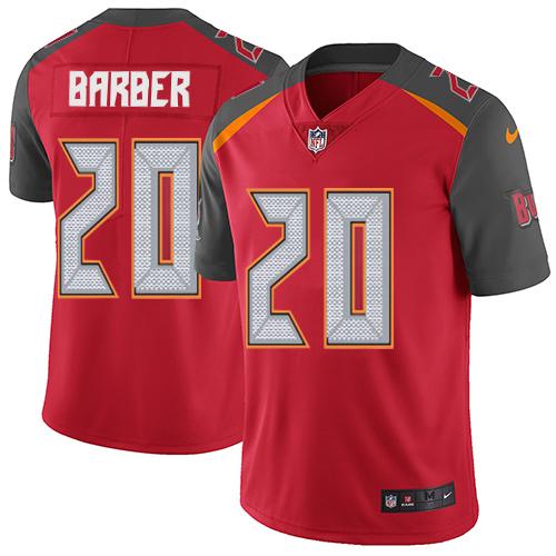 Nike Buccaneers #20 Ronde Barber Red Team Color Men's Stitched NFL Vapor Untouchable Limited Jersey Nike Buccaneers #20 Ronde Barber Red Team Color Men's Stitched NFL Vapor Untouchable Limited Jersey