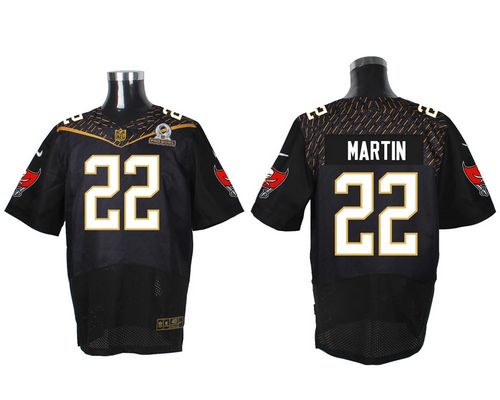Nike Buccaneers #22 Doug Martin Black 2016 Pro Bowl Men's Stitched NFL Elite Jersey Nike Buccaneers #22 Doug Martin Black 2016 Pro Bowl Men's Stitched NFL Elite Jersey