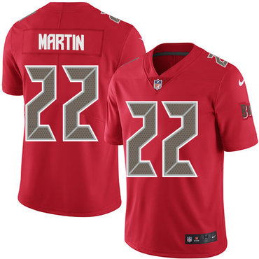 Nike Buccaneers #22 Doug Martin Red Men's Stitched NFL Limited Rush Jersey Nike Buccaneers #22 Doug Martin Red Men's Stitched NFL Limited Rush Jersey