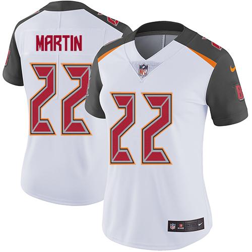 Nike Buccaneers #22 Doug Martin White Women's Stitched NFL Vapor Untouchable Limited Jersey