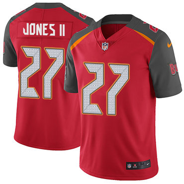 Nike Buccaneers #27 Ronald Jones II Red Team Color Men's Stitched NFL Vapor Untouchable Limited Jersey Nike Buccaneers #27 Ronald Jones II Red Team Color Men's Stitched NFL Vapor Untouchable Limited Jersey