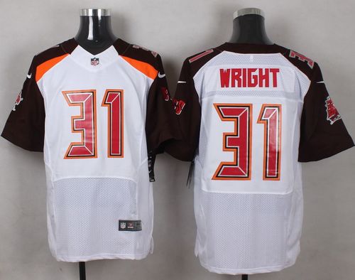 Nike Buccaneers #31 Major Wright White Men's Stitched NFL New Elite Jersey Nike Buccaneers #31 Major Wright White Men's Stitched NFL New Elite Jersey