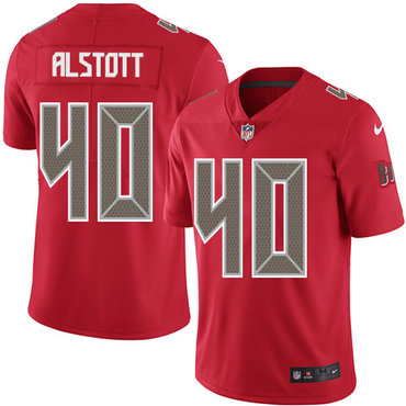 Nike Buccaneers #40 Mike Alstott Red Youth Stitched NFL Limited Rush Jersey Nike Buccaneers #40 Mike Alstott Red Youth Stitched NFL Limited Rush Jersey
