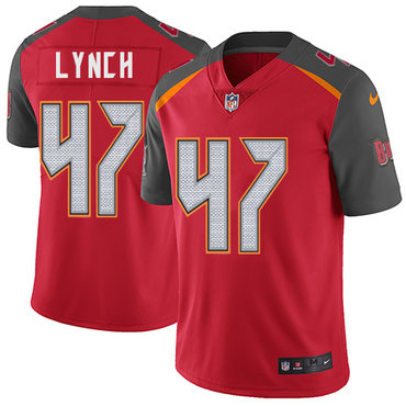 Nike Buccaneers #47 John Lynch Red Team Color Youth Stitched NFL Vapor Untouchable Limited Jersey Nike Buccaneers #47 John Lynch Red Team Color Youth Stitched NFL Vapor Untouchable Limited Jersey