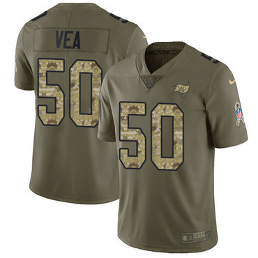 Nike Buccaneers #50 Vita Vea Olive Camo Youth Stitched NFL Limited 2017 Salute to Service Jersey Nike Buccaneers #50 Vita Vea Olive Camo Youth Stitched NFL Limited 2017 Salute to Service Jersey