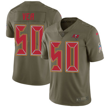 Nike Buccaneers #50 Vita Vea Olive Youth Stitched NFL Limited 2017 Salute to Service Jersey Nike Buccaneers #50 Vita Vea Olive Youth Stitched NFL Limited 2017 Salute to Service Jersey