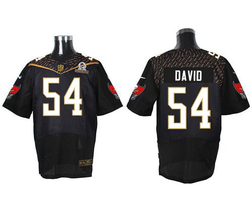 Nike Buccaneers #54 Lavonte David Black 2016 Pro Bowl Men's Stitched NFL Elite Jersey Nike Buccaneers #54 Lavonte David Black 2016 Pro Bowl Men's Stitched NFL Elite Jersey