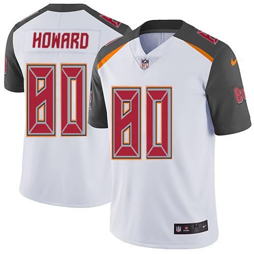 Nike Buccaneers #80 O. J. Howard White Men's Stitched NFL Vapor Untouchable Limited Jersey Nike Buccaneers #80 O. J. Howard White Men's Stitched NFL Vapor Untouchable Limited Jersey