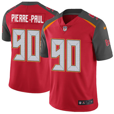 Nike Buccaneers #90 Jason Pierre-Paul Red Team Color Youth Stitched NFL Vapor Untouchable Limited Jersey Nike Buccaneers #90 Jason Pierre-Paul Red Team Color Youth Stitched NFL Vapor Untouchable Limited Jersey