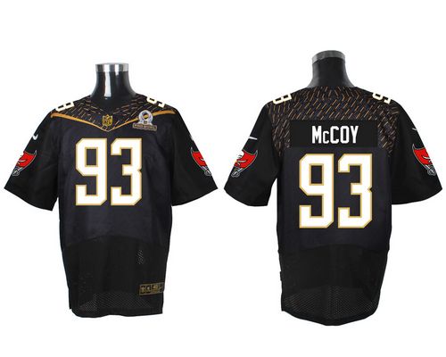 Nike Buccaneers #93 Gerald McCoy Black 2016 Pro Bowl Men's Stitched NFL Elite Jersey Nike Buccaneers #93 Gerald McCoy Black 2016 Pro Bowl Men's Stitched NFL Elite Jersey