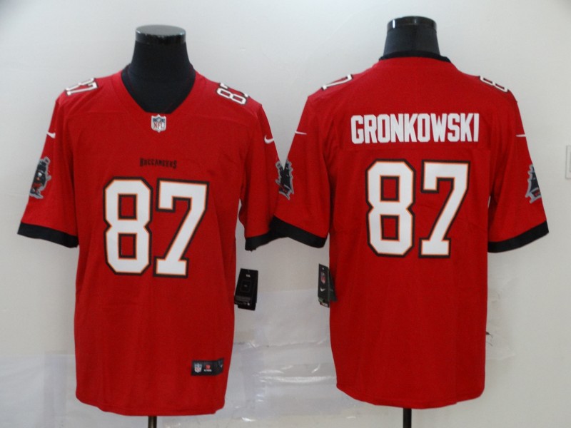 Nike Buccaneers 87 Rob Gronkowski Red 2020 New Vapor Untouchable Limited Jersey Nike Buccaneers 87 Rob Gronkowski Red 2020 New Vapor Untouchable Limited Jersey