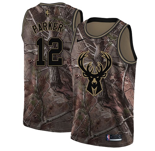 Nike Bucks #12 Jabari Parker Camo NBA Swingman Realtree Collection Jersey Nike Bucks #12 Jabari Parker Camo NBA Swingman Realtree Collection Jersey