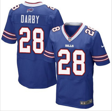 Nike Buffalo Bills #28 Ronald Darby Royal Blue Team Color Men's Stitched NFL New Elite Jersey Nike Buffalo Bills #28 Ronald Darby Royal Blue Team Color Men's Stitched NFL New Elite Jersey