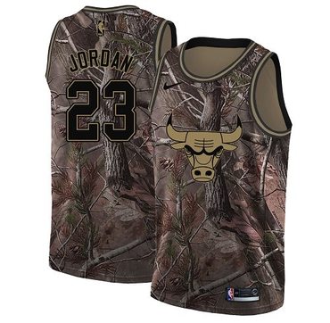 Nike Bulls #23 Michael Jordan Camo Women's NBA Swingman Realtree Collection Jersey Nike Bulls #23 Michael Jordan Camo Women's NBA Swingman Realtree Collection Jersey