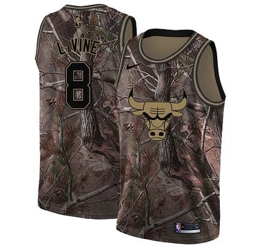 Nike Bulls #8 Zach LaVine Camo Women's NBA Swingman Realtree Collection Jersey Nike Bulls #8 Zach LaVine Camo Women's NBA Swingman Realtree Collection Jersey