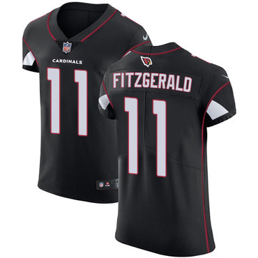 Nike Cardinals #11 Larry Fitzgerald Black Alternate Men's Stitched NFL Vapor Untouchable Elite Jersey Nike Cardinals #11 Larry Fitzgerald Black Alternate Men's Stitched NFL Vapor Untouchable Elite Jersey