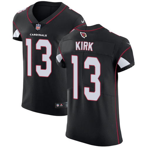 Nike Cardinals #13 Christian Kirk Black Alternate Men's Stitched NFL Vapor Untouchable Elite Jersey Nike Cardinals #13 Christian Kirk Black Alternate Men's Stitched NFL Vapor Untouchable Elite Jersey