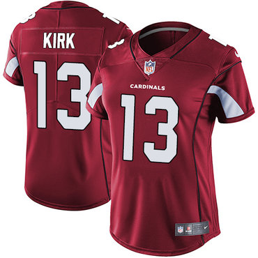 Nike Cardinals #13 Christian Kirk Red Team Color Women's Stitched NFL Vapor Untouchable Limited Jersey Nike Cardinals #13 Christian Kirk Red Team Color Women's Stitched NFL Vapor Untouchable Limited Jersey