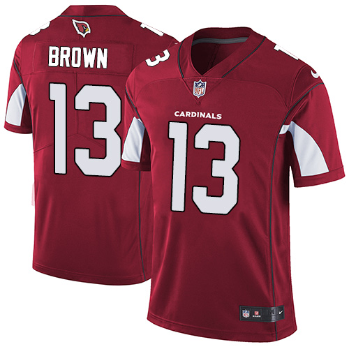 Nike Cardinals #13 Jaron Brown Red Team Color Men's Stitched NFL Vapor Untouchable Limited Jersey Nike Cardinals #13 Jaron Brown Red Team Color Men's Stitched NFL Vapor Untouchable Limited Jersey