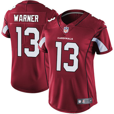 Nike Cardinals #13 Kurt Warner Red Team Color Women's Stitched NFL Vapor Untouchable Limited Jersey Nike Cardinals #13 Kurt Warner Red Team Color Women's Stitched NFL Vapor Untouchable Limited Jersey