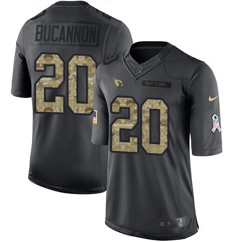 Nike Cardinals #20 Deone Bucannon Black Men's Stitched NFL Limited 2016 Salute to Service Jersey Nike Cardinals #20 Deone Bucannon Black Men's Stitched NFL Limited 2016 Salute to Service Jersey