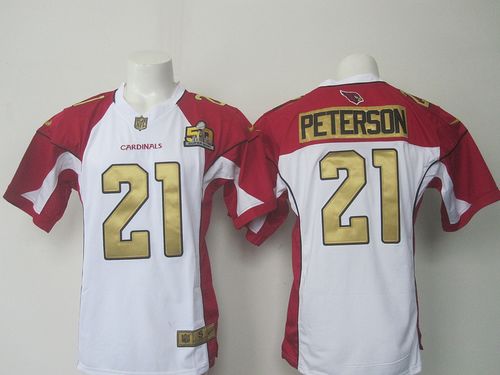 Nike Cardinals #21 Patrick Peterson White Super Bowl 50 Collection Men's Stitched NFL Elite Jersey Nike Cardinals #21 Patrick Peterson White Super Bowl 50 Collection Men's Stitched NFL Elite Jersey