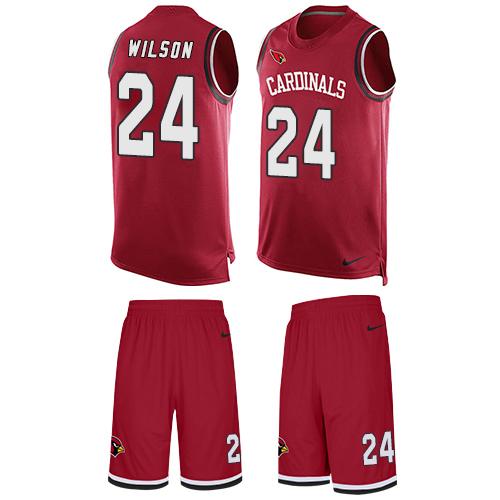 Nike Cardinals #24 Adrian Wilson Red Team Color Men's Stitched NFL Limited Tank Top Suit Jersey Nike Cardinals #24 Adrian Wilson Red Team Color Men's Stitched NFL Limited Tank Top Suit Jersey