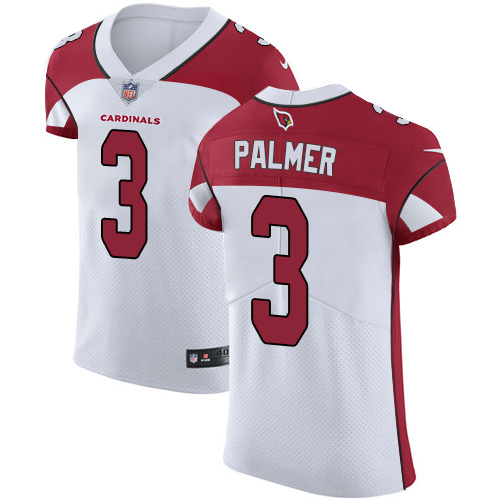 Nike Cardinals #3 Carson Palmer White Men's Stitched NFL Vapor Untouchable Elite Jersey Nike Cardinals #3 Carson Palmer White Men's Stitched NFL Vapor Untouchable Elite Jersey