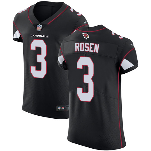 Nike Cardinals #3 Josh Rosen Black Alternate Men's Stitched NFL Vapor Untouchable Elite Jersey Nike Cardinals #3 Josh Rosen Black Alternate Men's Stitched NFL Vapor Untouchable Elite Jersey
