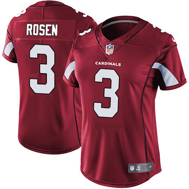 Nike Cardinals #3 Josh Rosen Red Team Color Women's Stitched NFL Vapor Untouchable Limited Jersey Nike Cardinals #3 Josh Rosen Red Team Color Women's Stitched NFL Vapor Untouchable Limited Jersey