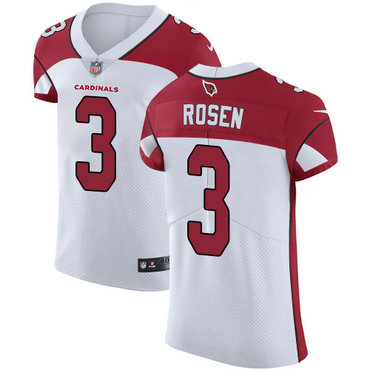 Nike Cardinals #3 Josh Rosen White Men's Stitched NFL Vapor Untouchable Elite Jersey Nike Cardinals #3 Josh Rosen White Men's Stitched NFL Vapor Untouchable Elite Jersey
