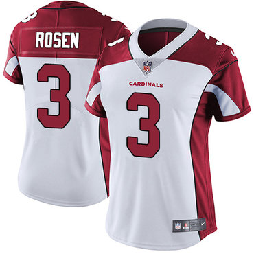 Nike Cardinals #3 Josh Rosen White Women's Stitched NFL Vapor Untouchable Limited Jersey Nike Cardinals #3 Josh Rosen White Women's Stitched NFL Vapor Untouchable Limited Jersey