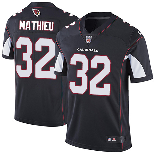 Nike Cardinals #32 Tyrann Mathieu Black Alternate Men's Stitched NFL Vapor Untouchable Limited Jersey Nike Cardinals #32 Tyrann Mathieu Black Alternate Men's Stitched NFL Vapor Untouchable Limited Jersey
