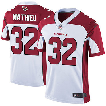 Nike Cardinals #32 Tyrann Mathieu White Men's Stitched NFL Vapor Untouchable Limited Jersey Nike Cardinals #32 Tyrann Mathieu White Men's Stitched NFL Vapor Untouchable Limited Jersey