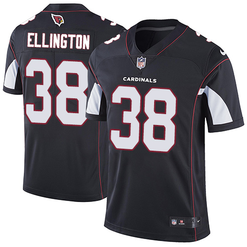 Nike Cardinals #38 Andre Ellington Black Alternate Youth Stitched NFL Vapor Untouchable Limited Jersey