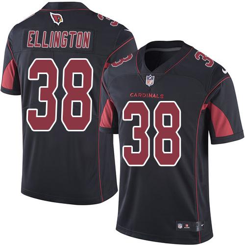 Nike Cardinals #38 Andre Ellington Black Men's Stitched NFL Limited Rush Jersey Nike Cardinals #38 Andre Ellington Black Men's Stitched NFL Limited Rush Jersey