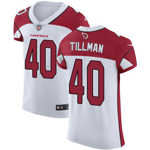 Nike Cardinals #40 Pat Tillman White Men's Stitched NFL Vapor Untouchable Elite Jersey Nike Cardinals #40 Pat Tillman White Men's Stitched NFL Vapor Untouchable Elite Jersey