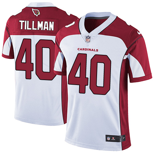 Nike Cardinals #40 Pat Tillman White Men's Stitched NFL Vapor Untouchable Limited Jersey Nike Cardinals #40 Pat Tillman White Men's Stitched NFL Vapor Untouchable Limited Jersey