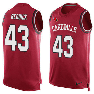 Nike Cardinals #43 Haason Reddick Red Team Color Men's Stitched NFL Limited Tank Top Jersey Nike Cardinals #43 Haason Reddick Red Team Color Men's Stitched NFL Limited Tank Top Jersey
