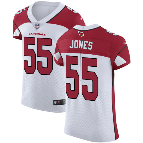 Nike Cardinals #55 Chandler Jones White Men's Stitched NFL Vapor Untouchable Elite Jersey Nike Cardinals #55 Chandler Jones White Men's Stitched NFL Vapor Untouchable Elite Jersey