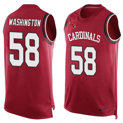 Nike Cardinals #58 Daryl Washington Red Team Color Men's Stitched NFL Limited Tank Top Jersey Nike Cardinals #58 Daryl Washington Red Team Color Men's Stitched NFL Limited Tank Top Jersey
