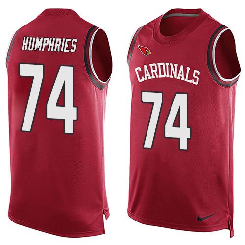 Nike Cardinals #74 D.J. Humphries Red Team Color Men's Stitched NFL Limited Tank Top Jersey Nike Cardinals #74 D.J. Humphries Red Team Color Men's Stitched NFL Limited Tank Top Jersey