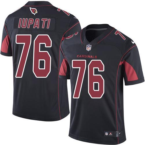 Nike Cardinals #76 Mike Iupati Black Men's Stitched NFL Limited Rush Jersey Nike Cardinals #76 Mike Iupati Black Men's Stitched NFL Limited Rush Jersey