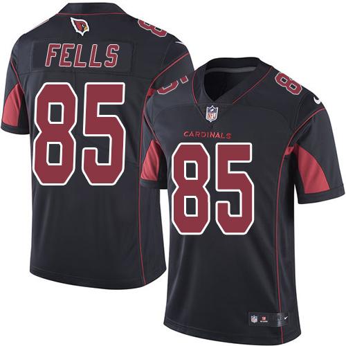 Nike Cardinals #85 Darren Fells Black Men's Stitched NFL Limited Rush Jersey Nike Cardinals #85 Darren Fells Black Men's Stitched NFL Limited Rush Jersey