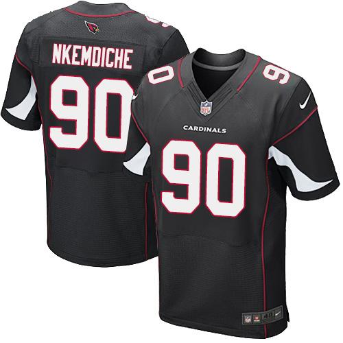Nike Cardinals #90 Robert Nkemdiche Black Alternate Men's Stitched NFL Elite Jersey Nike Cardinals #90 Robert Nkemdiche Black Alternate Men's Stitched NFL Elite Jersey